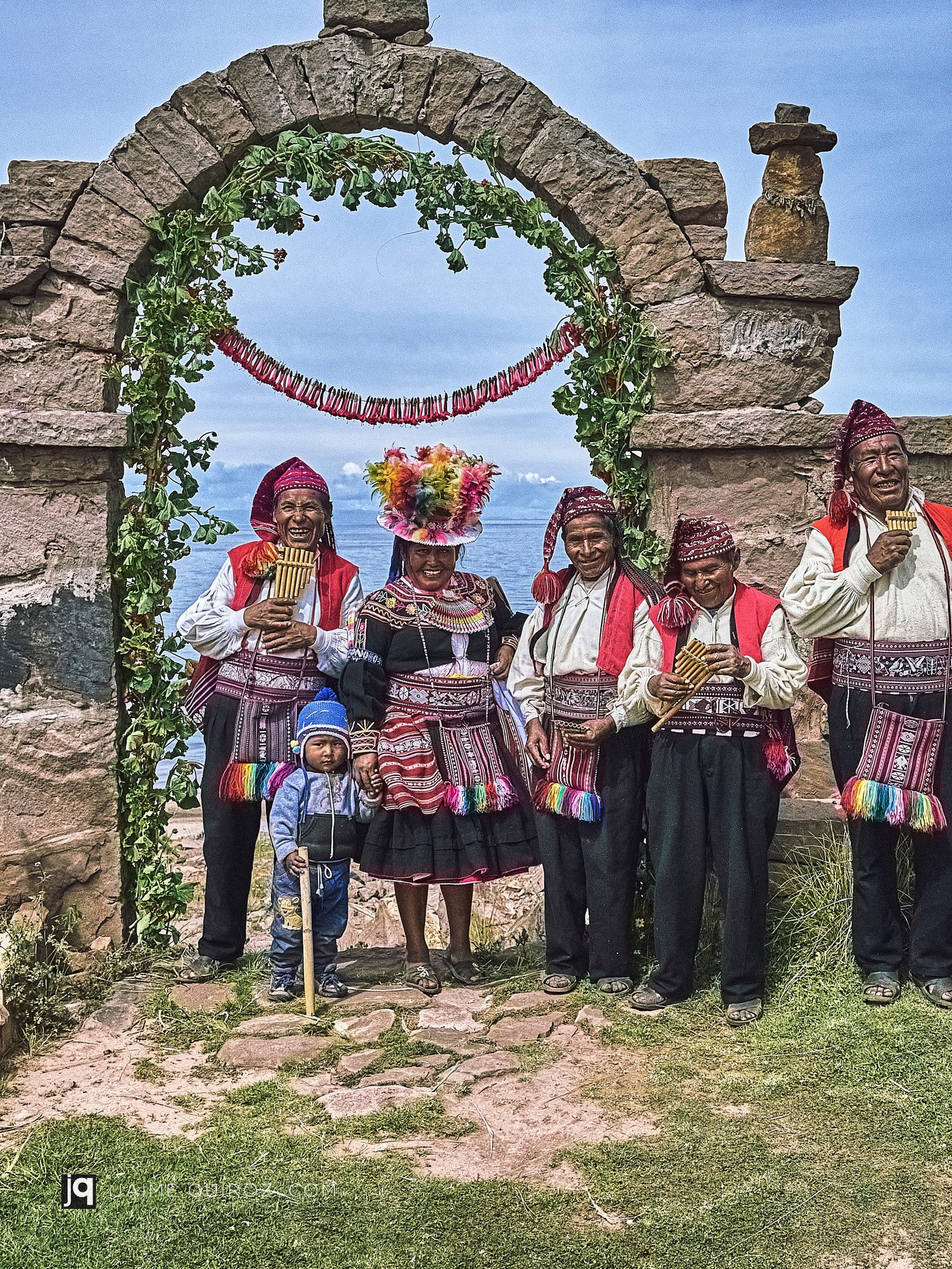 Taquile, Puno. Peru People