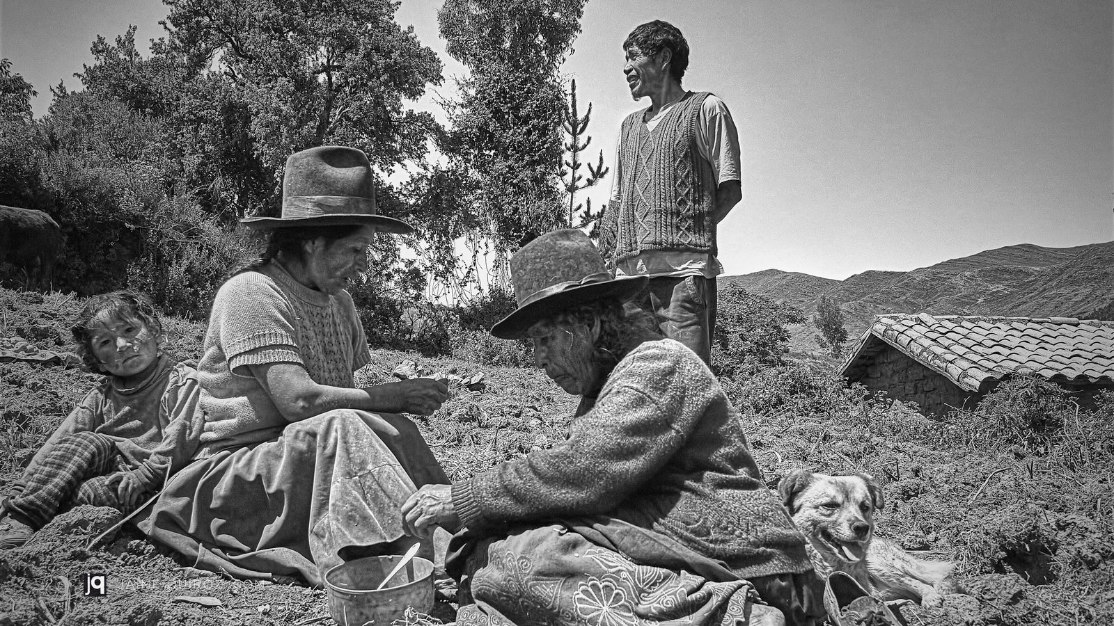 Cuper Alto, Cusco. Peruvian People